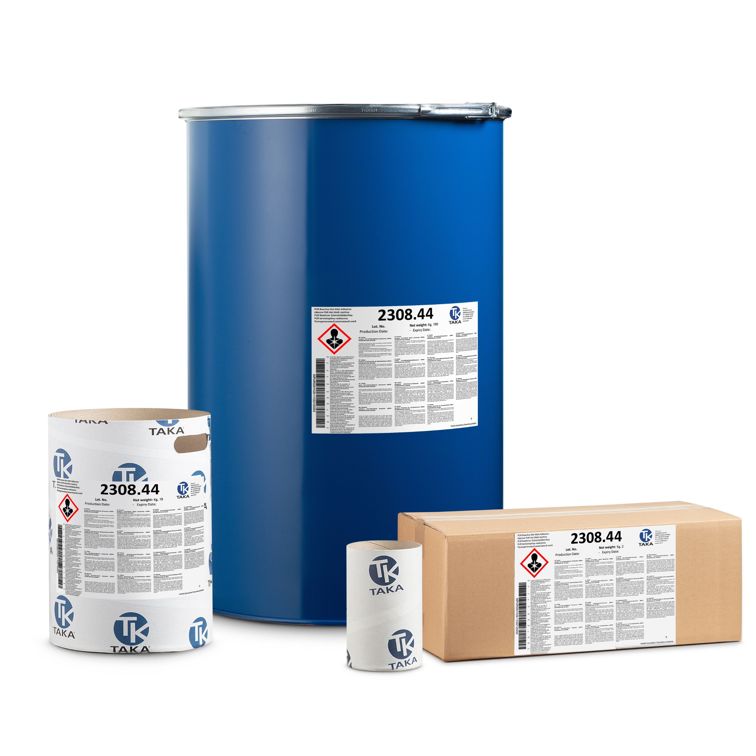 Adesivo hot melt PUR 2308.44: Per superfici difficili