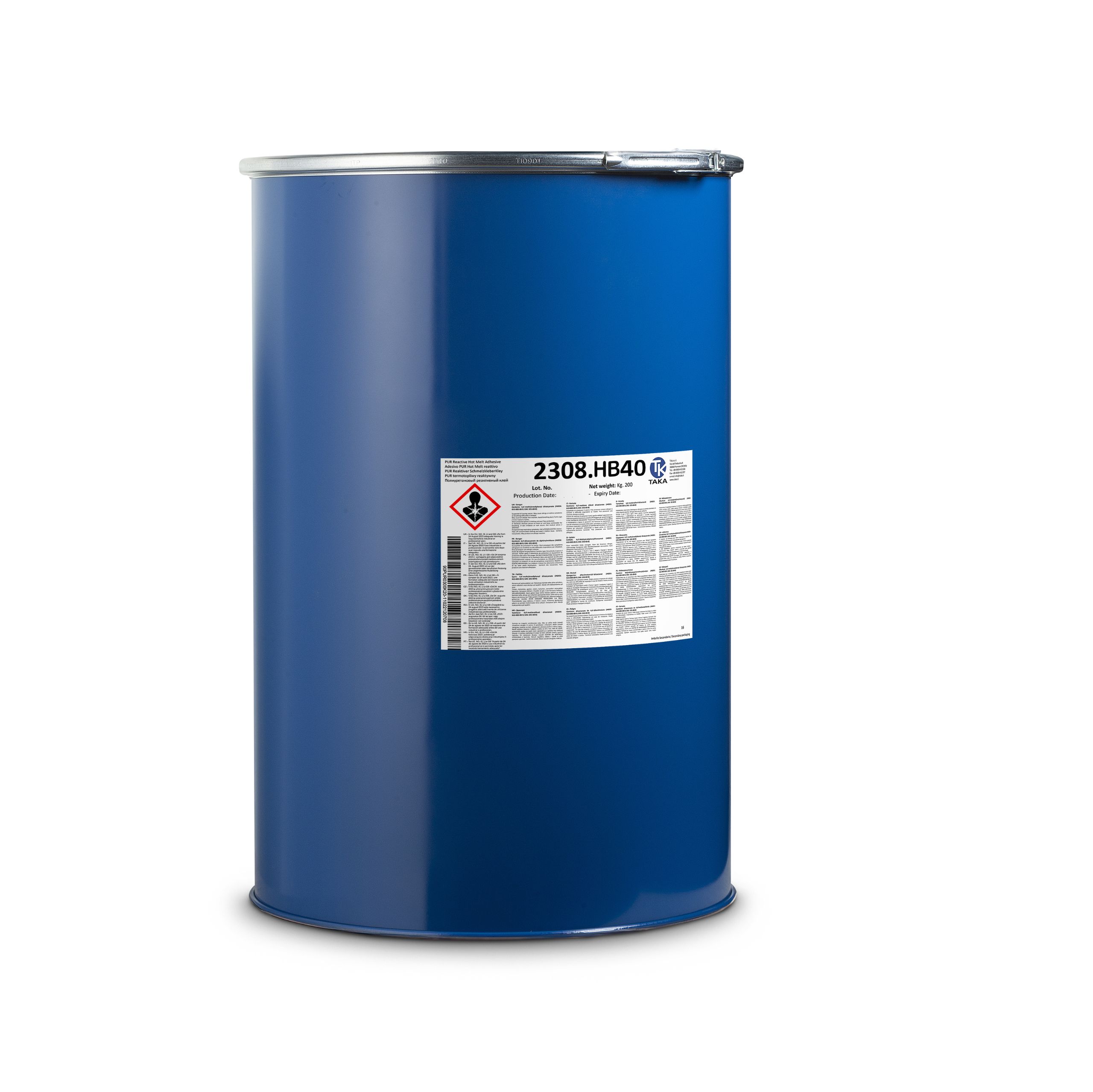 Adesivo hot melt PUR 2308.HB40: Per porte interne 